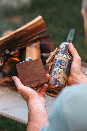 Wildebeest Premium Brandewyn Kamoefleer Gift Set (1 x 750ml)