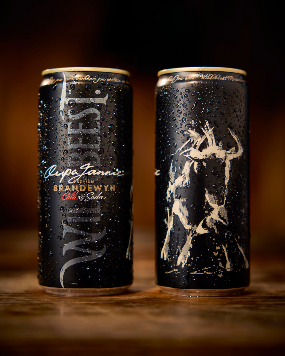 Wildebeest Oupa Jannie Premium Brandewyn & Cola (24 x 300ml Cans)
